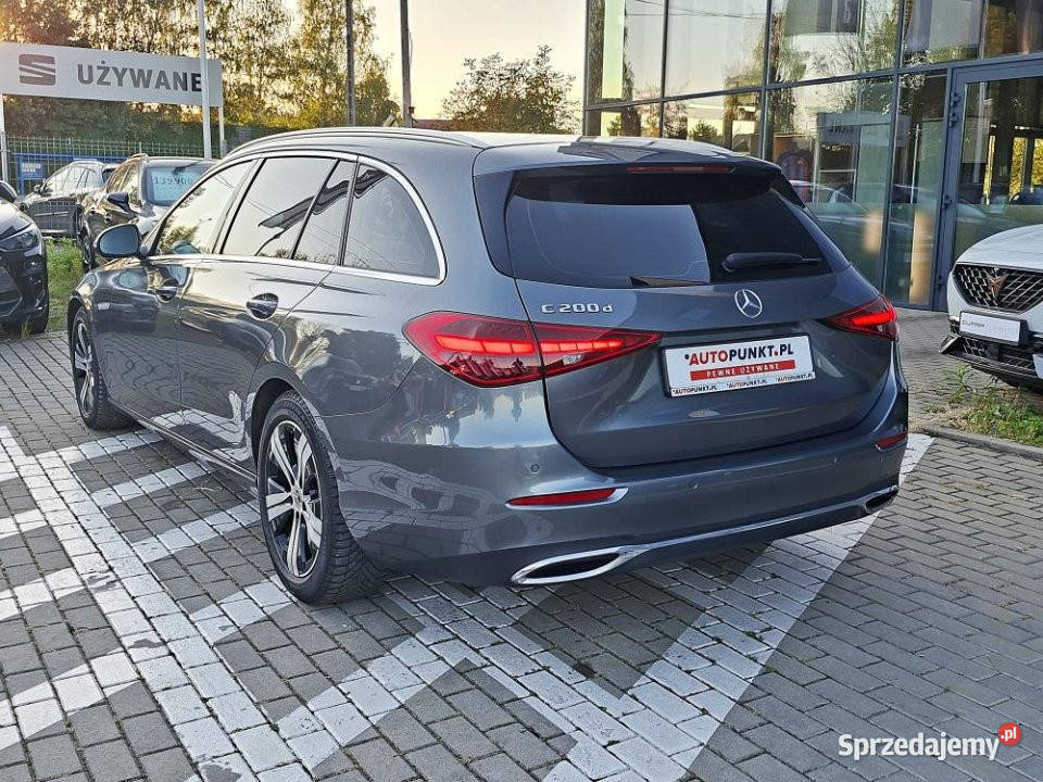 MercedesBenz Klasa C 2022r FV23 ASO FullLED BLIS Kraków