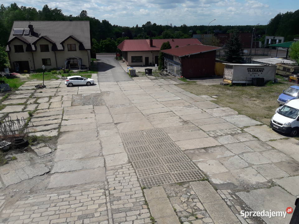 Teren z 4 budynkami Sprzedaż śląskie Dąbrowa Górnicza