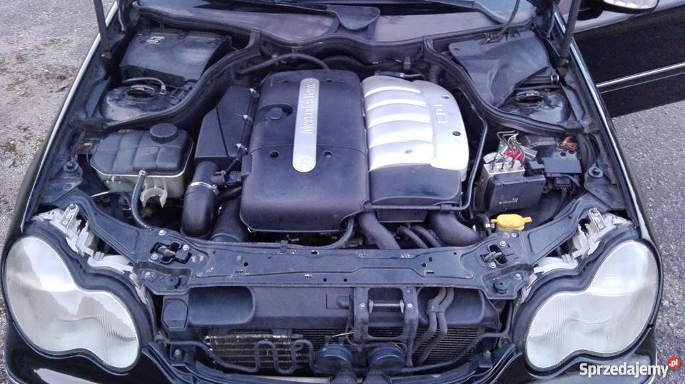 Mercedes C klasa W 203 27 cdi AUTOMAT Avangarde elektrycznie ustawiane fotele