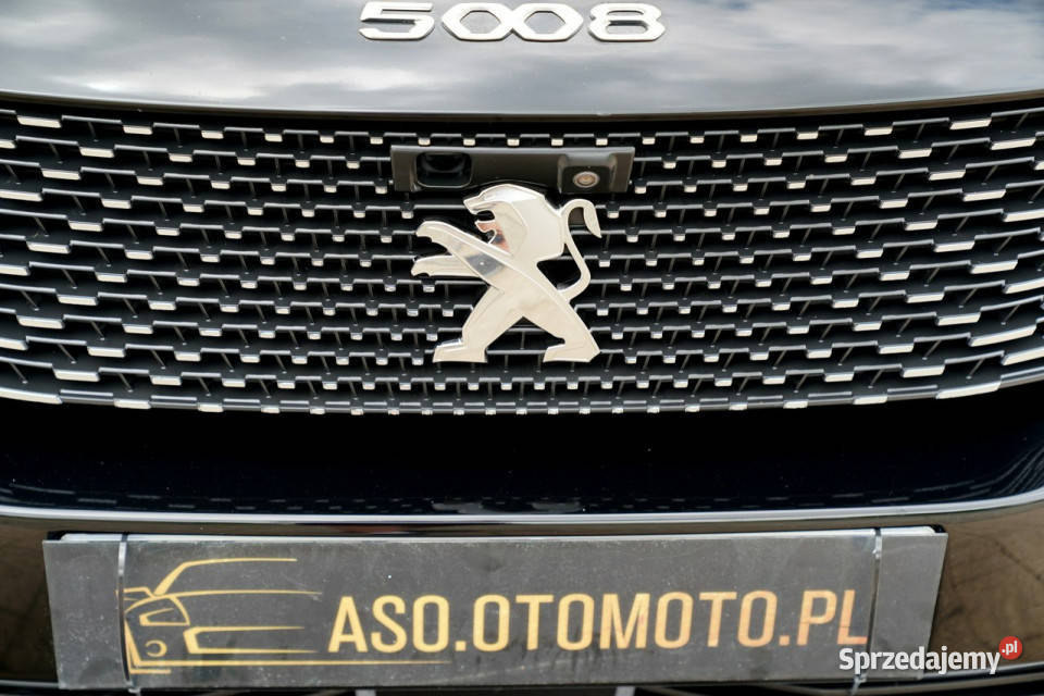 Peugeot 5008 GT kamera skora ALARM blis FUL LED światła przeciwmgielne Otmuchów