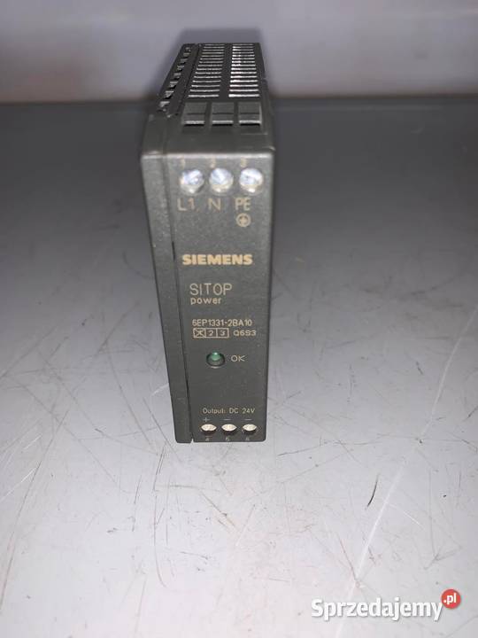 SIEMENS 6EP13312BA10 POWER SUPPLY 24V 05A Used Warszawa