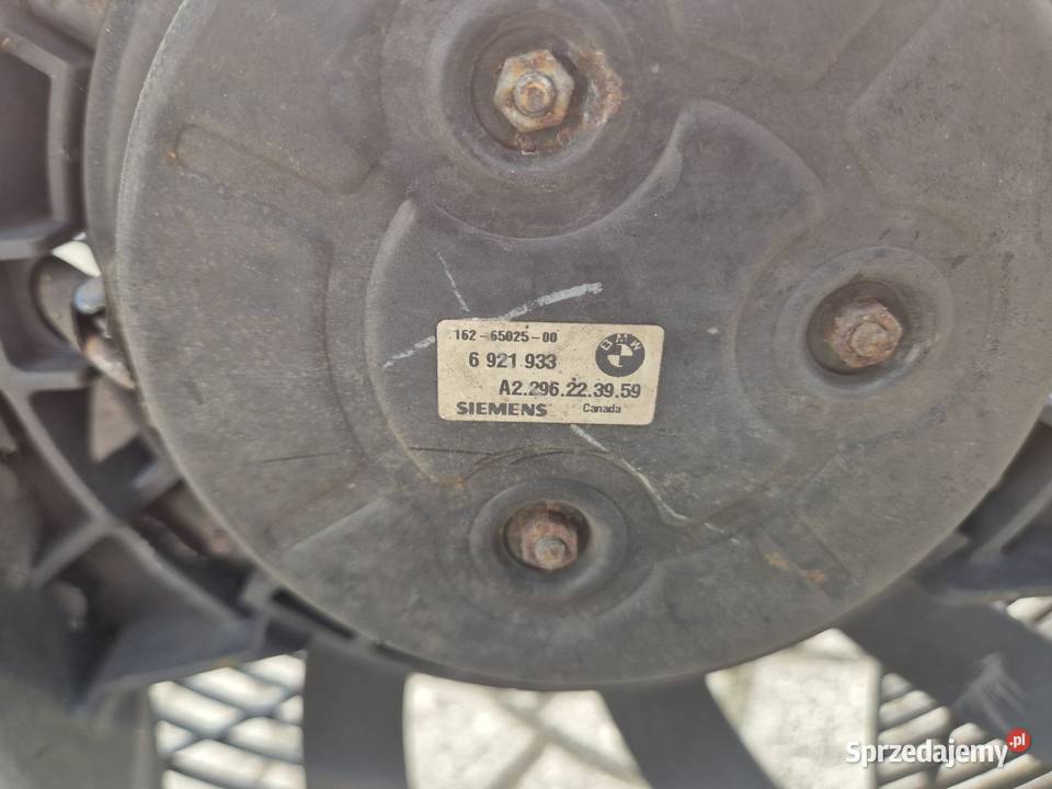 BMW E39 wentylator klimatyzacji wiatrak 3pin Wentylatory chłodnic klimatyzacji Łódź