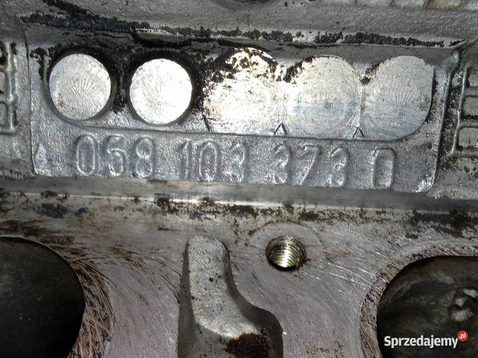 GŁOWICA KOMPLETNA 058103373D 18 20V Audi A3 I Rok produkcji 1999