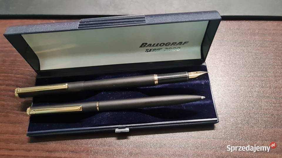 Zestaw Vintage Ballograf serie 2000 Biuro