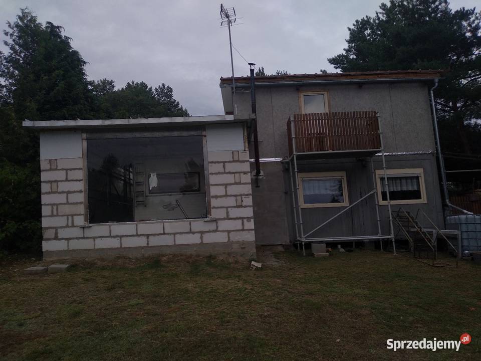 Dzialka z domkiem letniskowym 1220m2 Chrzypsko Małe