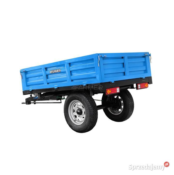 Przyczepa rolnicza jednoosiowa 15T z kiprem podkarpackie sprzedam