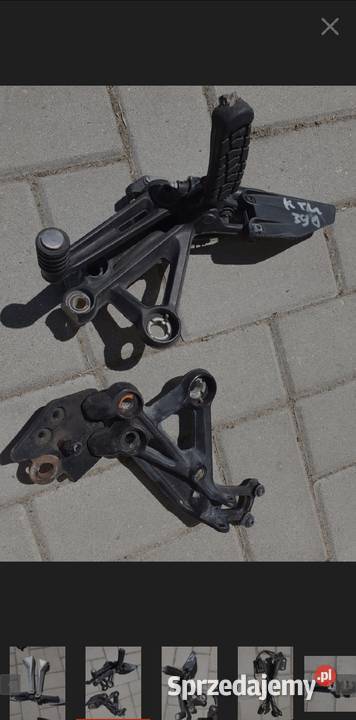 KTM 125 200 390 690 DUKE set podnóżek stopka Nowy Tomyśl sprzedam