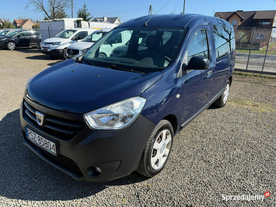 Dacia Dokker klima zarejestrowany gwarancja klimatyzacja Dokker Zbąszyń sprzedam