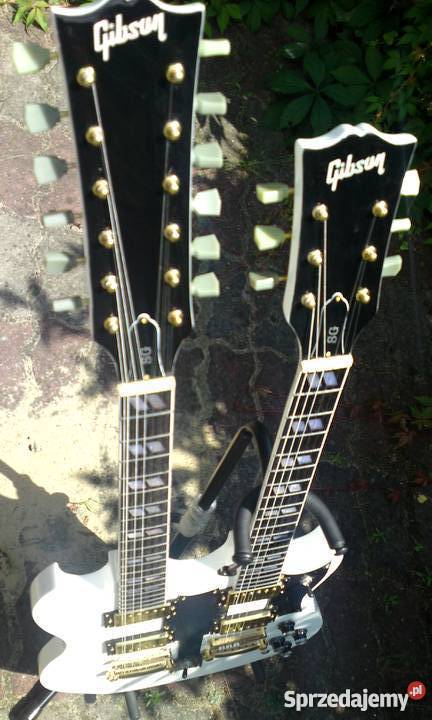 Gitara dwugryfowa kopia Gibson EDS1275 praworęczna Tuszyn