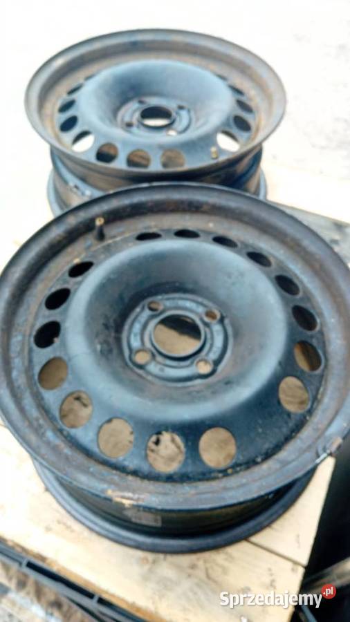 4 Felgi 4x100 r15 Opel GM oryginal Gliwice