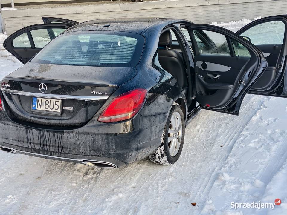 MercedesBenz Klasa C W205 20 300 TURBO 4MATIC warmińsko-mazurskie Olsztyn