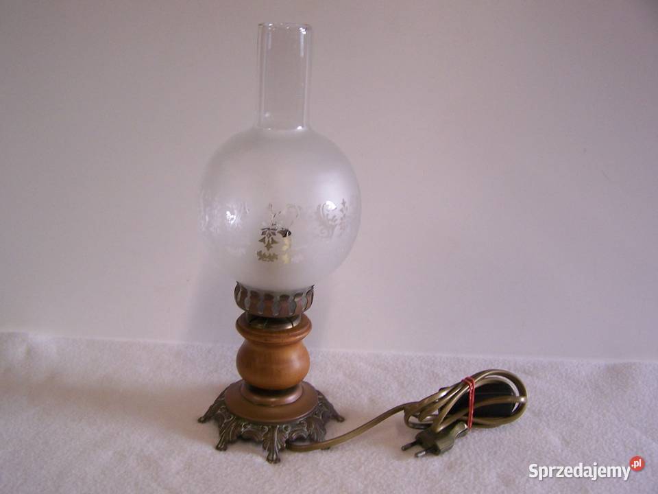 Lampa stołowa nocna w stylu retro elektryczna Koszalin