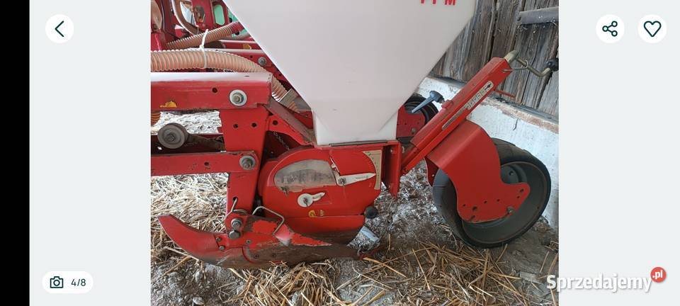 Siewnik do kukurydzy kverneland Optima 4 rzędowy Wybcz