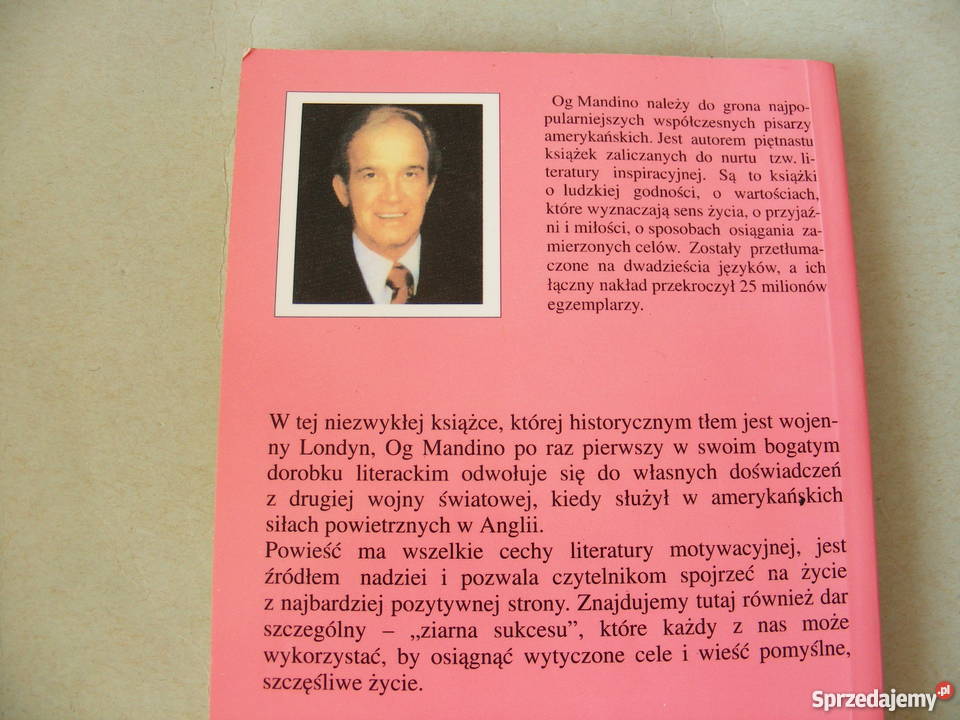 Misja Sukces Mandino motywacja, rozwój osobisty Oborniki Śląskie