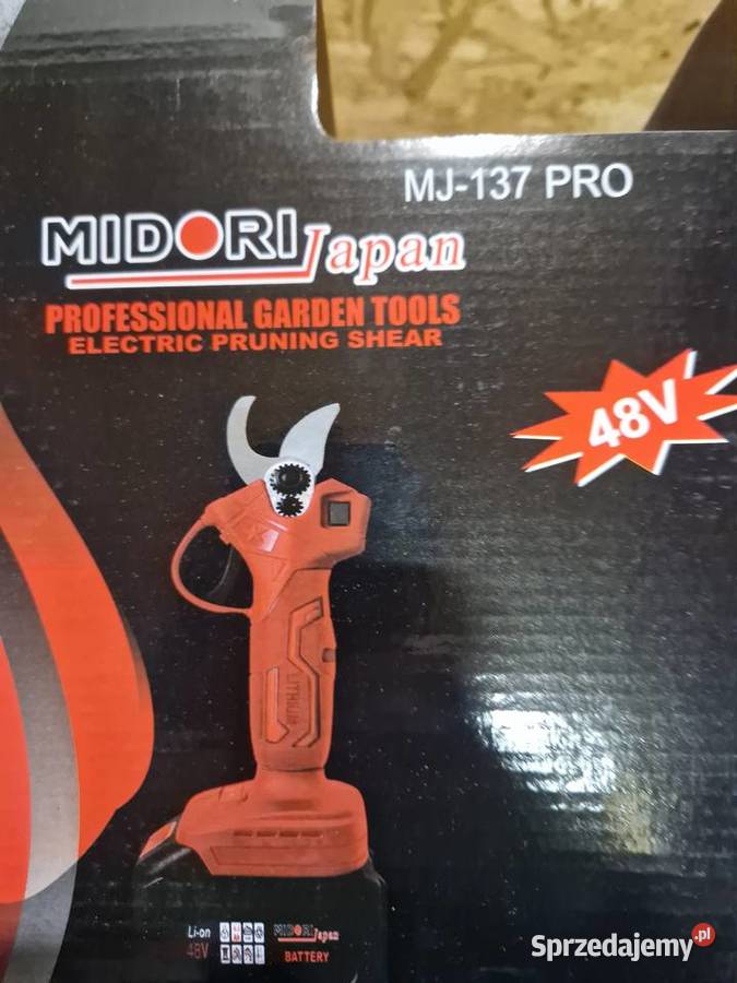 SEKATOR AKUMULATOROWY ELEKTRYCZNY NOŻYCE Nożyce i sekatory