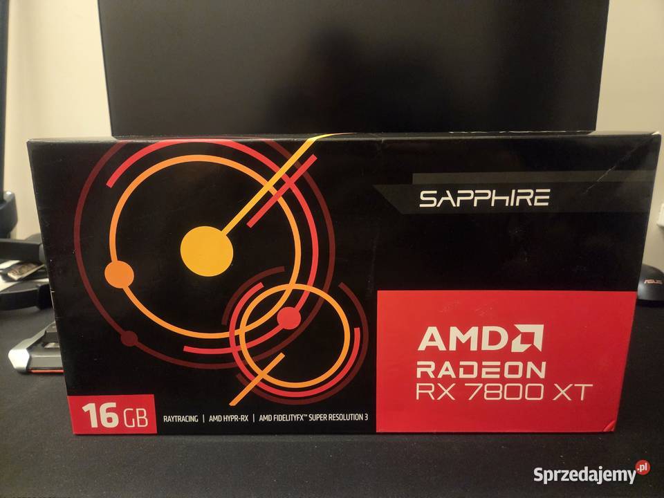 Karta graficzna AMD RX 7800 XT Sapphire 16GB RAM Karty graficzne