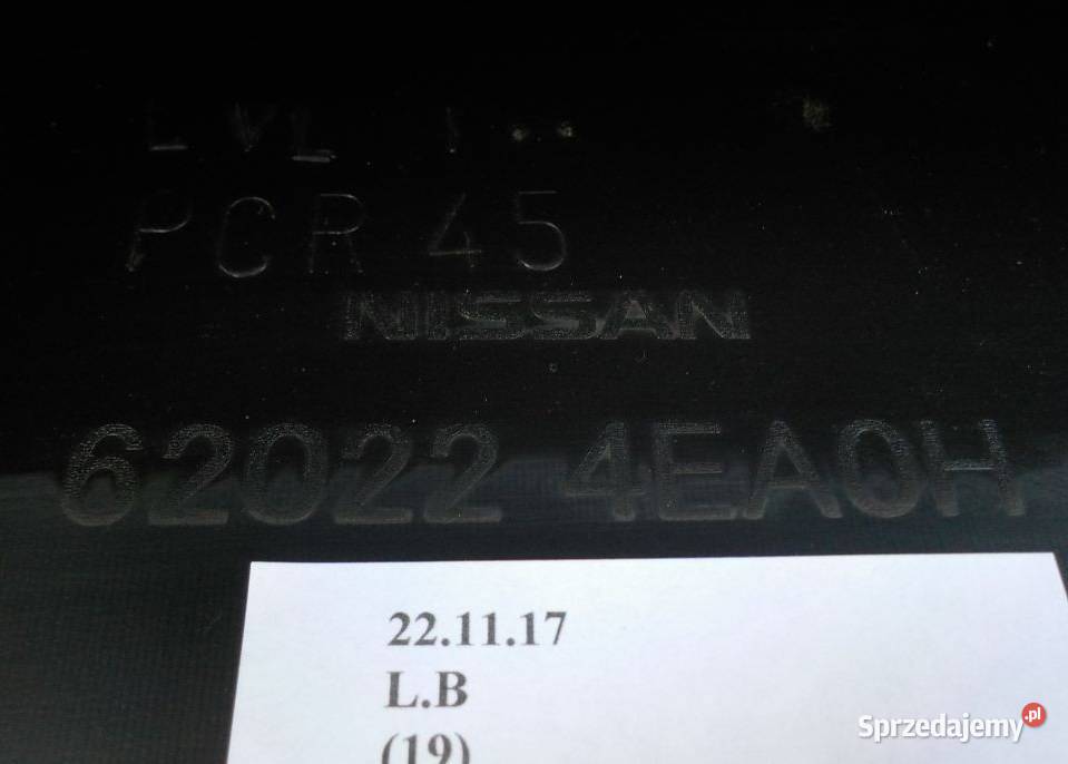 ZDERZAK PRZÓD 620224EA0H NISSAN QASHQAI 2 II Nowy Tomyśl