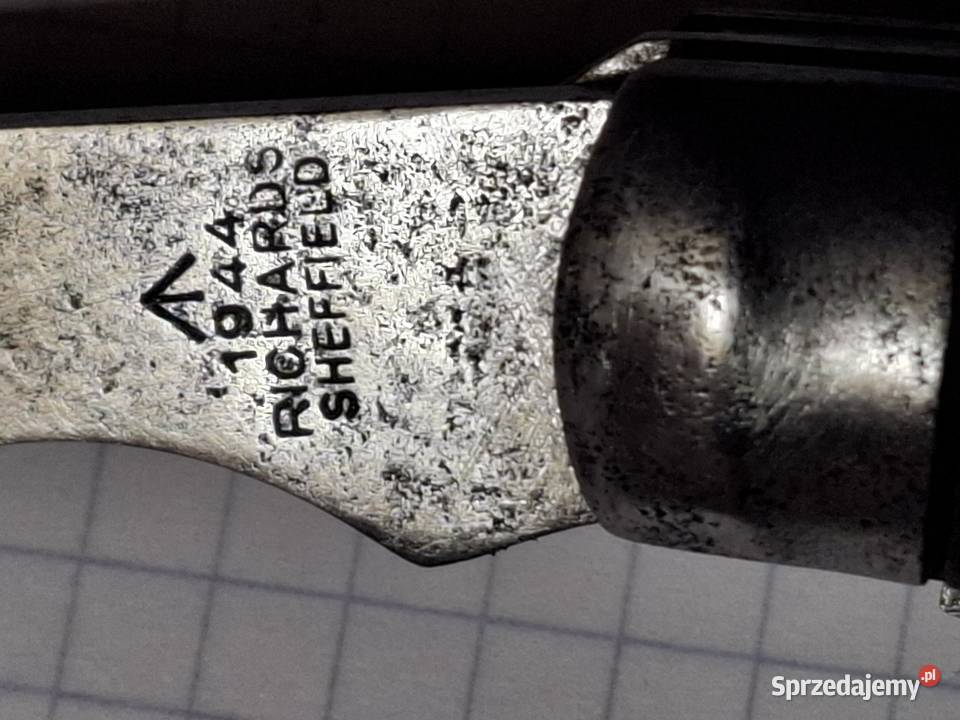 Brytyjski nóż ręczny Shiffild Richard 1944 Militaria Nowe sprzedam