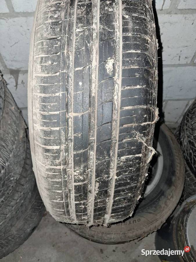 Alufelgi r15 4x108 z oponami 195x65r15 Płusy