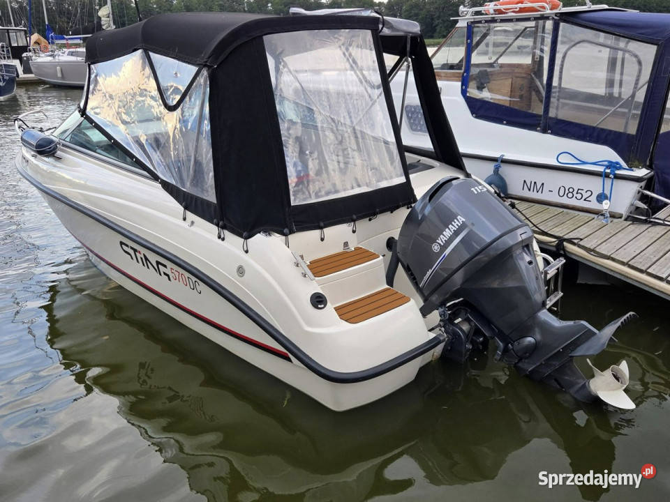 łodzie motorowe Stiga DC570 STING 570DCYamaha Rok produkcji 2016 Kętrzyn sprzedam