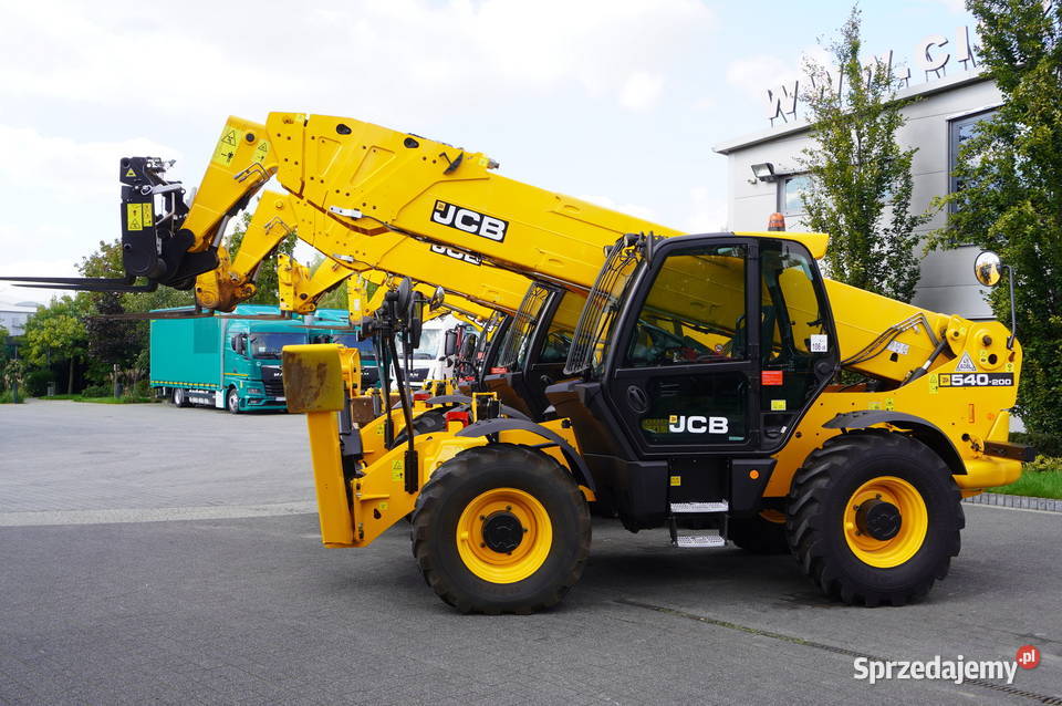 Ładowarka Teleskopowa JCB 540140 14 m 1800 MTH 1800h Kraków