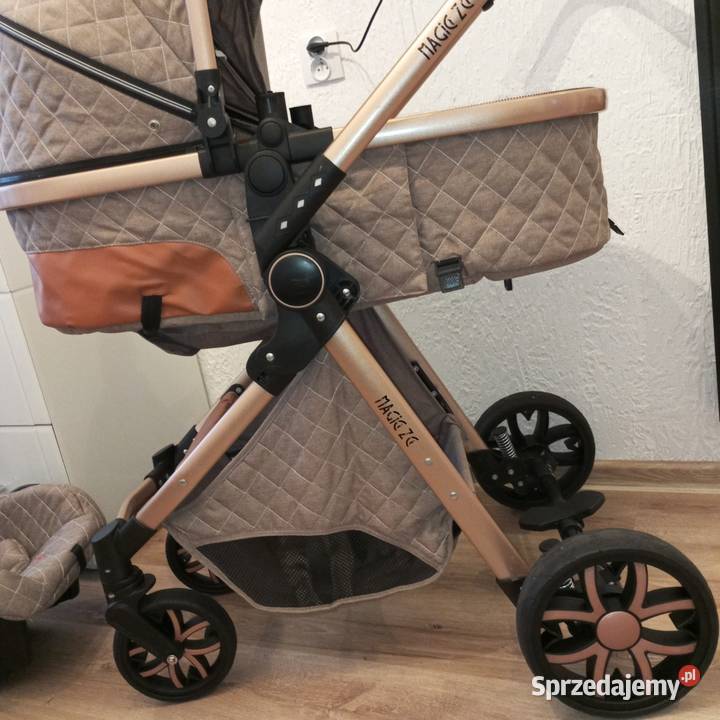 WIELOFUNKCYJNY LEKKI WÓZEK DZIECIĘCY 3w1 GONDOLA Złotoryja