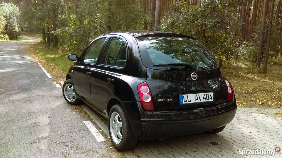 Nissan Micra K12 2006 r 12 benzyna 65 manualna wielkopolskie Margonin