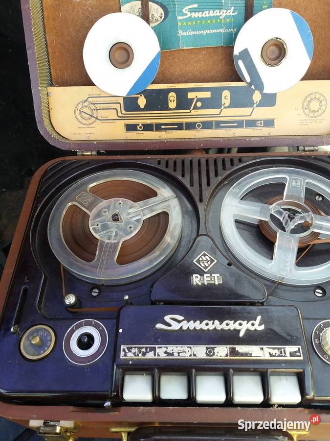 Magnetofon szpulowy lampowy Radioodtwarzacze Dęby Wolskie