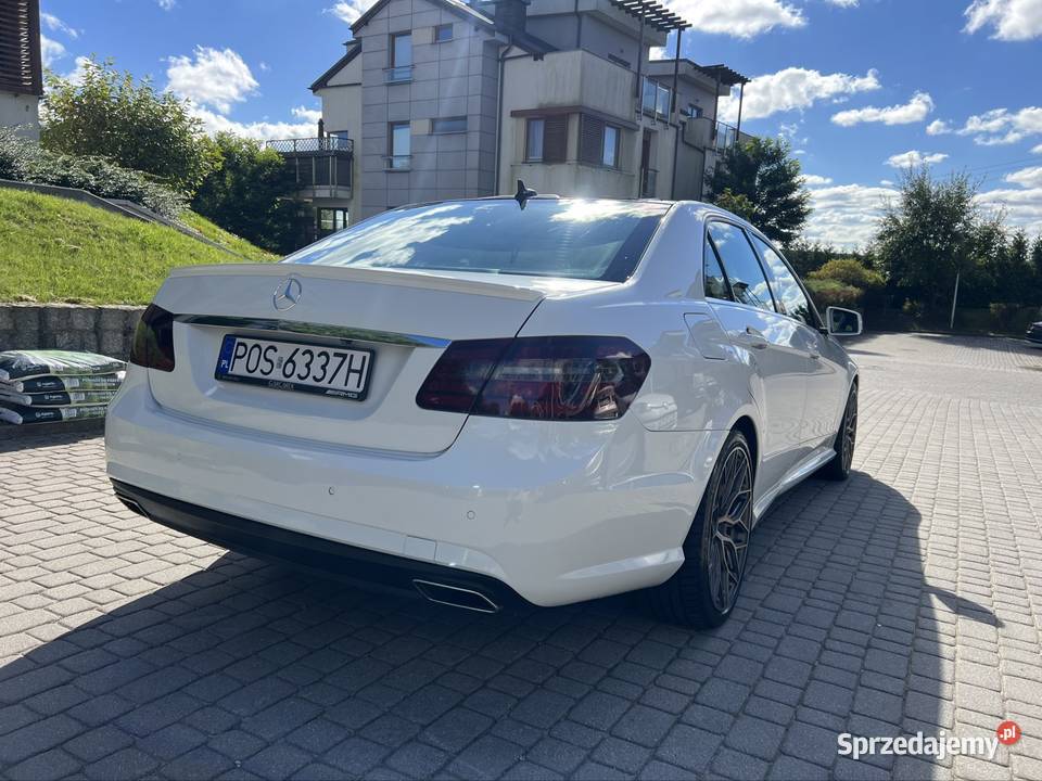 Mercedes w212 E550 pomorskie Chwaszczyno