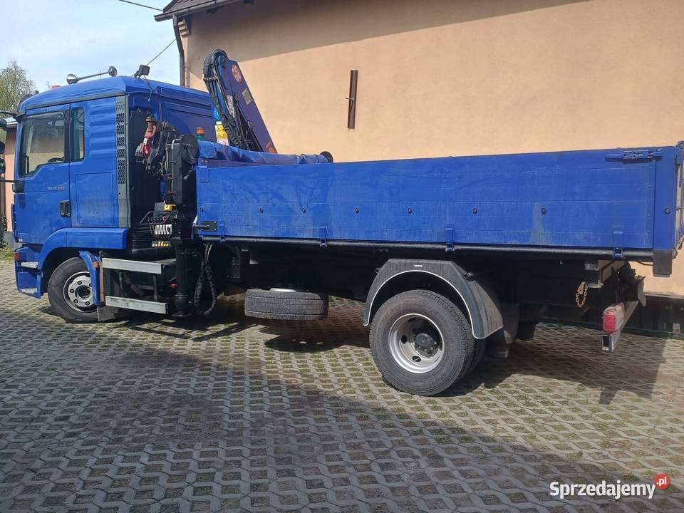 man 12240 wywrotka z hds manualna Wrocław sprzedam