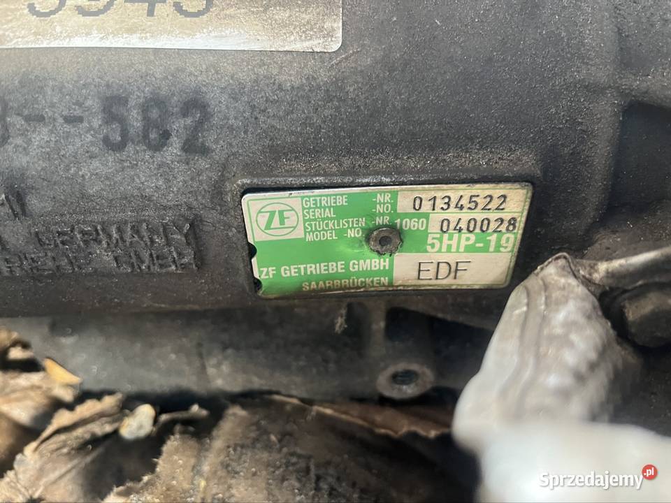 Skrzynia 5hp19 Audi a6 27biturbo ZF konwerter Płock