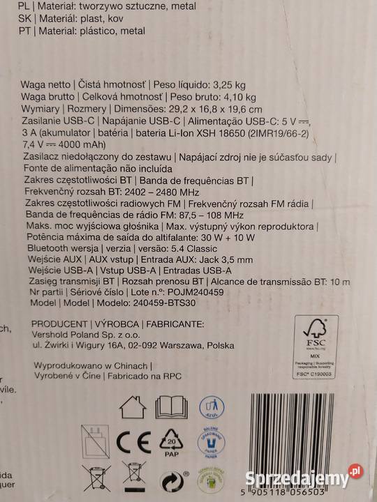 NAJTANIEJ Głośnik Bezprzewodowy Retro Radio usb Zabrze