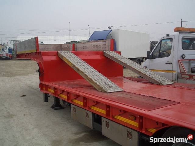 NACZEPA NISKOPODWOZIOWA NISKOPODŁOGOWA CTC Turek