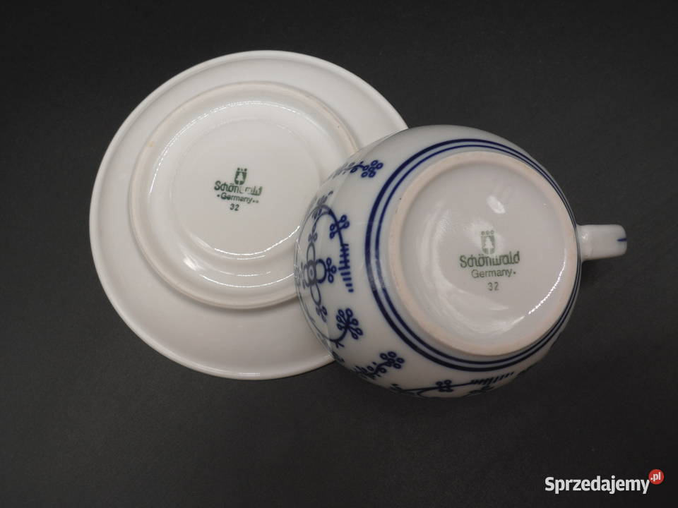 Porcelanowa filiżanka z podstawką MOKKA Raszków