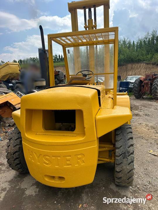 Wózek Widłowy HYSTER H130F 6 ton Duplex małopolskie Tymowa