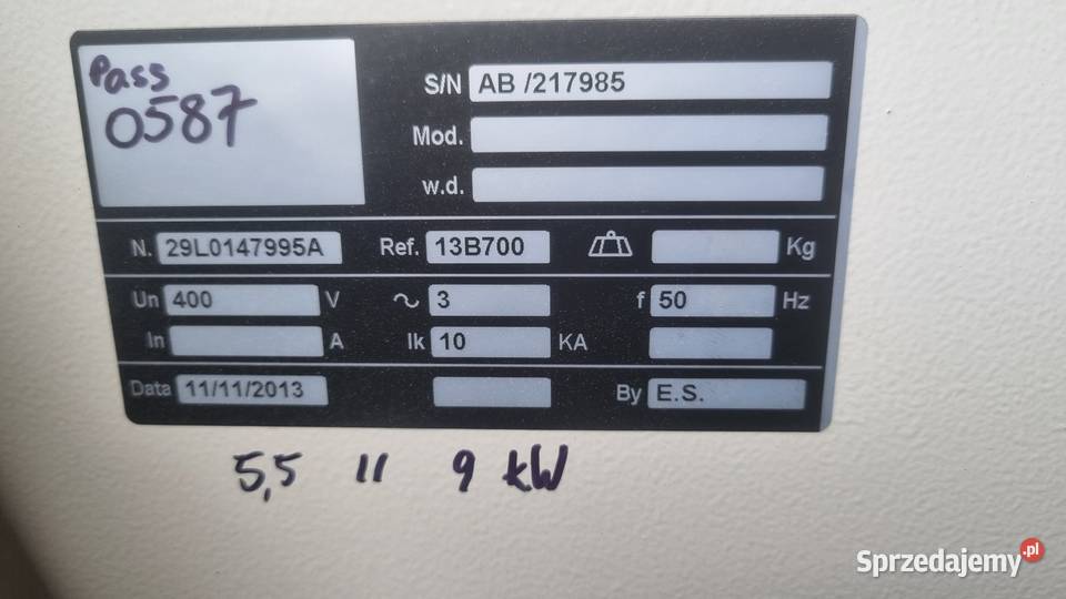 Strugarka czterostronna SCM PROFISET 60 EP Karsin