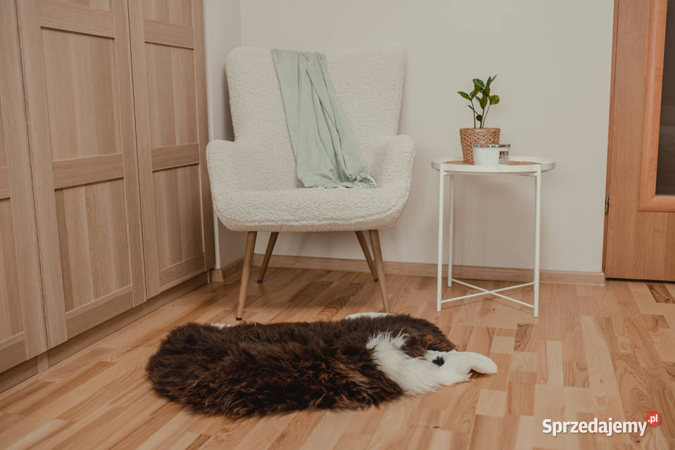 Baranek Dywanik Naturalny Skóra Owcza Dywan