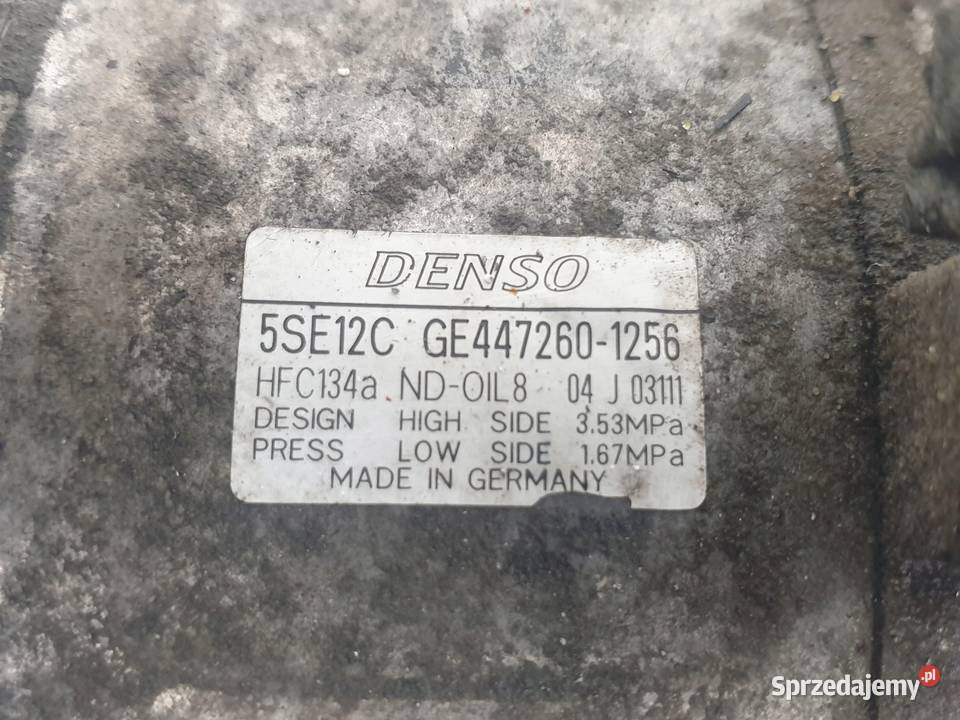 SPRĘŻARKA KLIMATYZACJI Toyota RAV4 III 22 DCAT Chełm