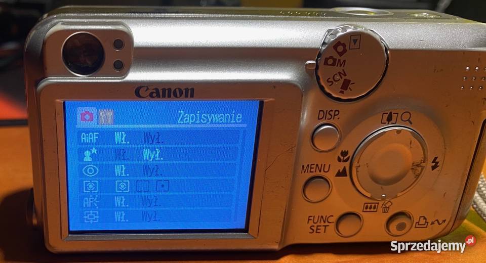 CANON PowerShot A460 aparat fotograficzny Gliwice