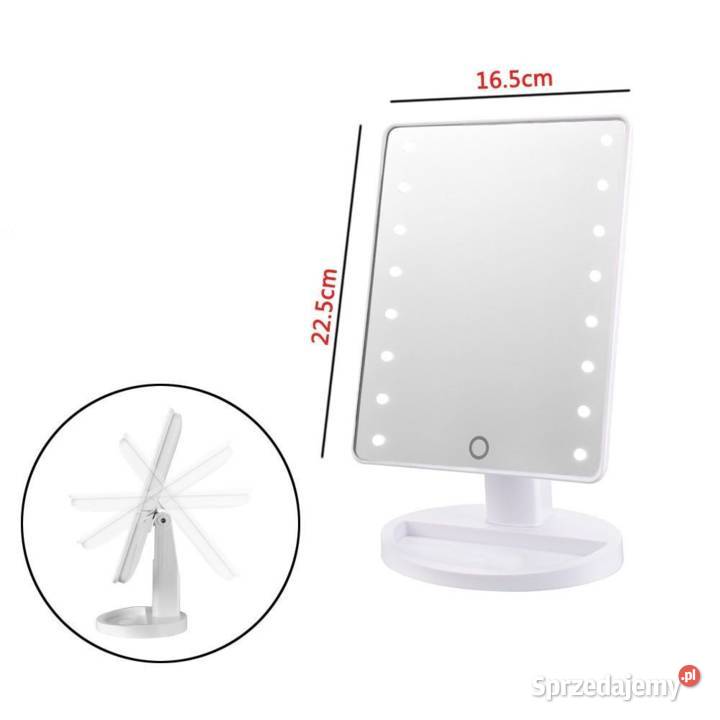 Lusterko Kosmetyczne Podświetlane DO MAKIJAŻU