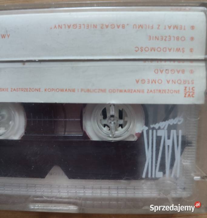 Kazik Spalam się kaseta magnetofonowa kaseta Warszawa