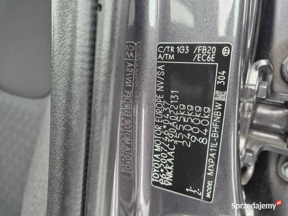 Toyota Yaris Poleasingowe IV 2020 Komorniki