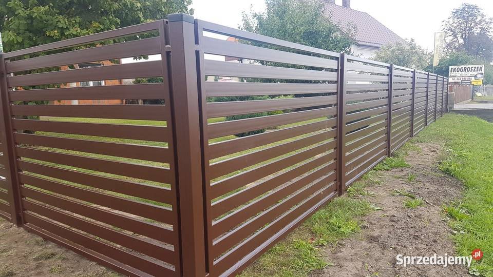 Brama przesuwna 400x120 MASTER 83 ogrodzenie wielkopolskie Kalisz