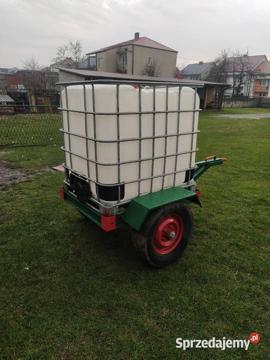 Przyczepka wózek mauzer zbiornik Małogoszcz