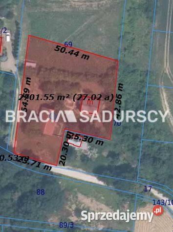 Działka 2700m2 Michałowice Rzemieślnicza