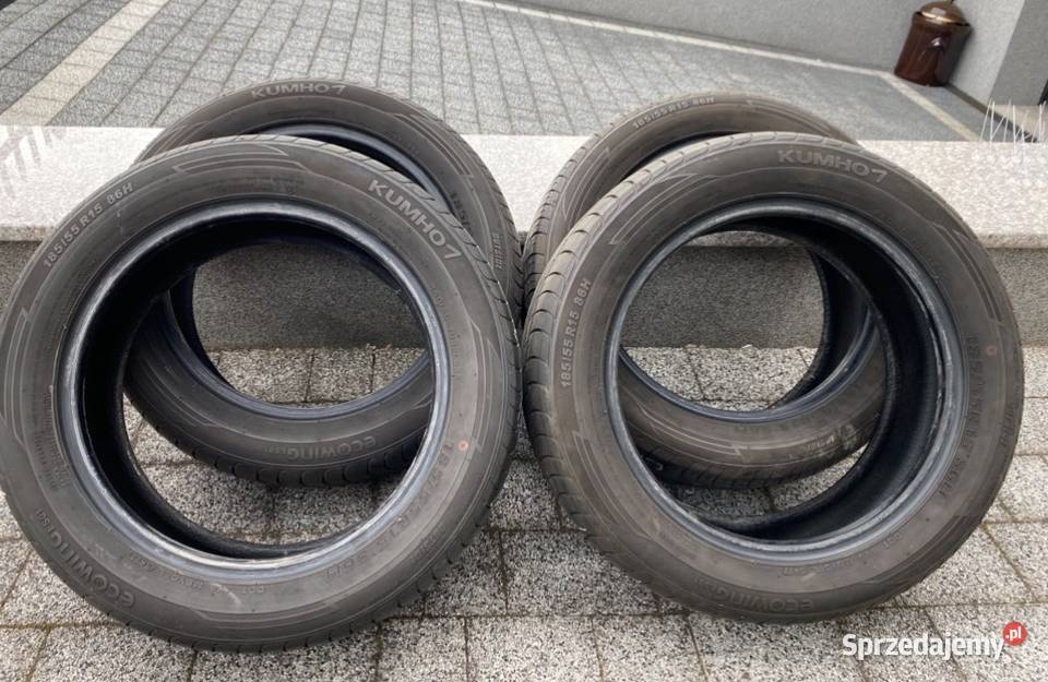 Komplet opon Kumho ecowing 1855515 DOT 2022 Kumho Bolesławiec sprzedam