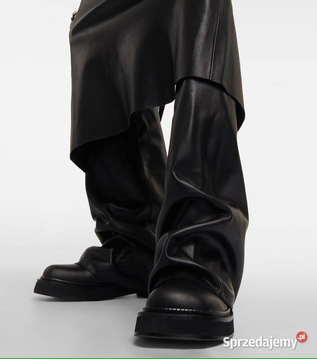 Skórzane buty w kolorze czarnym dolnośląskie