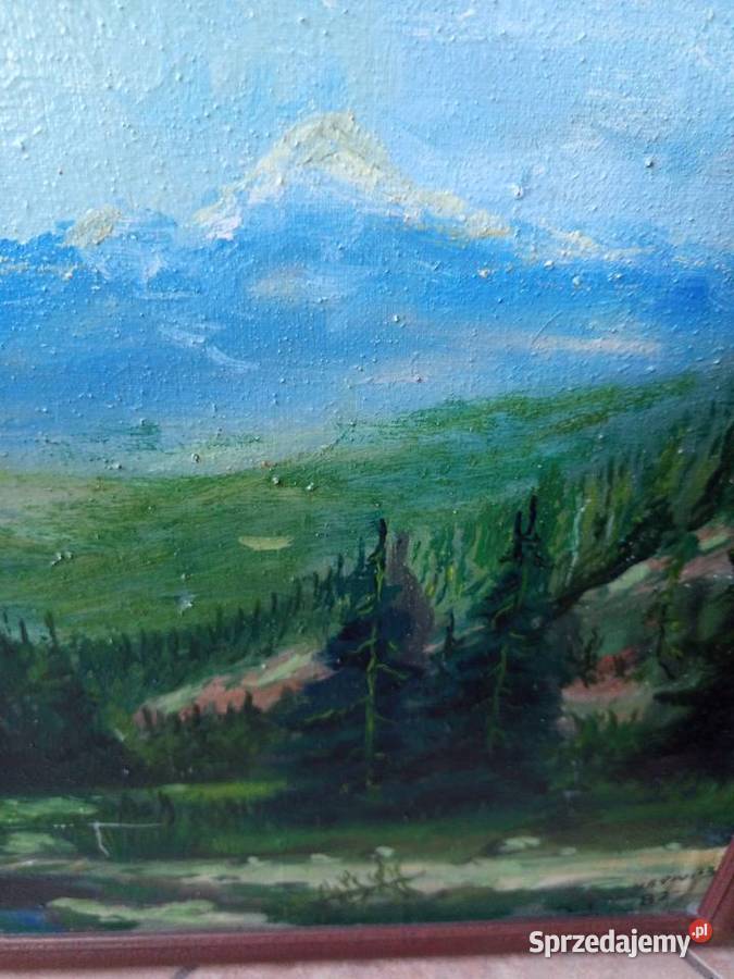 Obraz olejny Tatry Borysiewicz