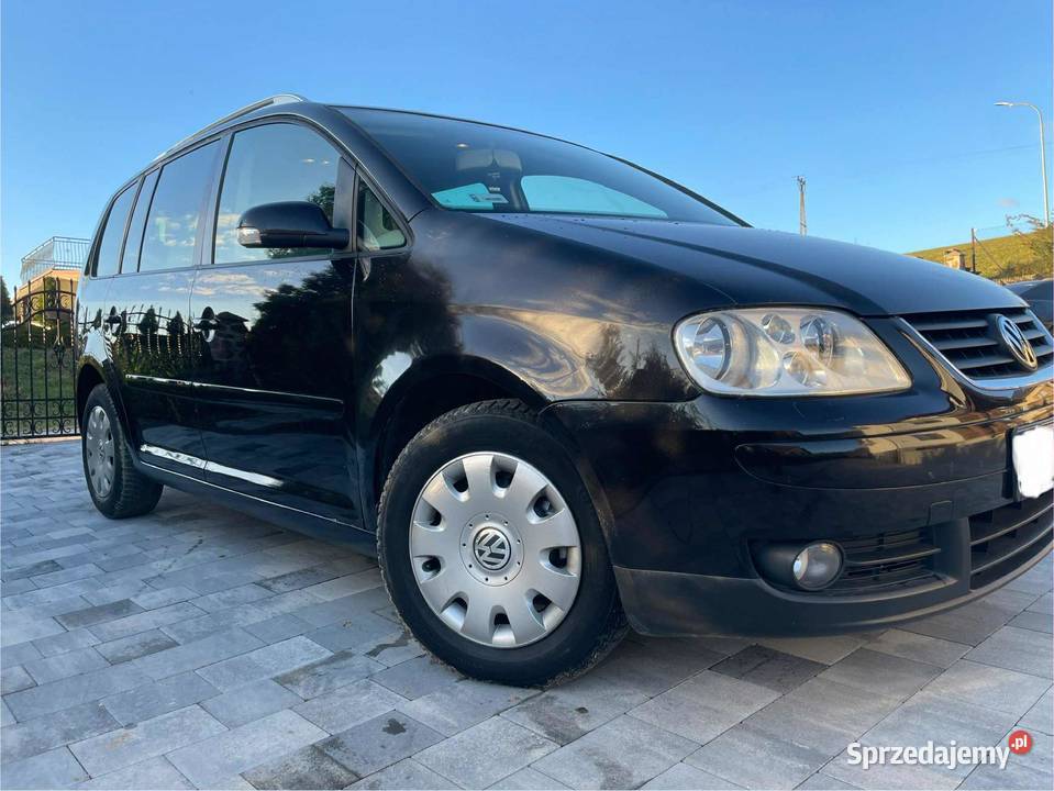 VW Touran 19 tdi 105 nieuszkodzony Nowe Miasto Lubawskie