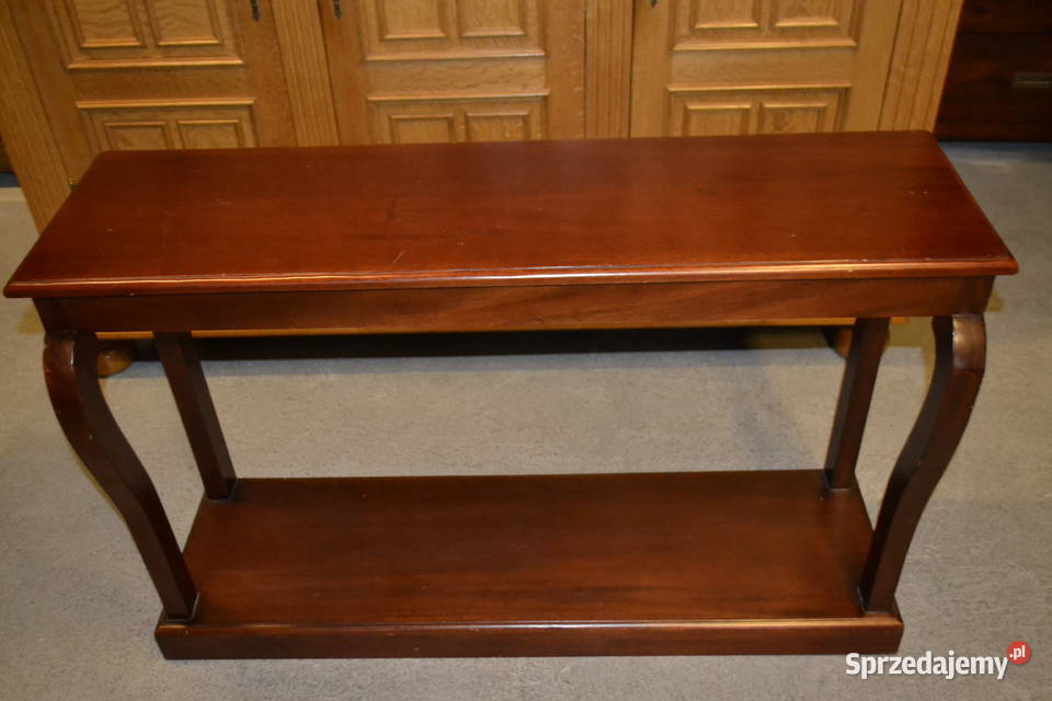 stolik konsola mahoń Będzin sprzedam